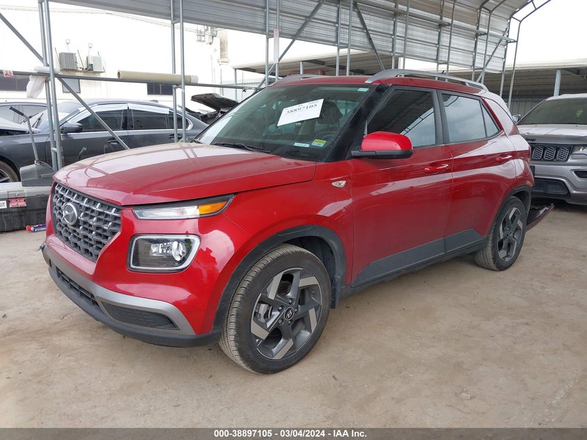 2023 Hyundai Venue Limited VIN: KMHRC8A31PU225189 Lot: 38897105