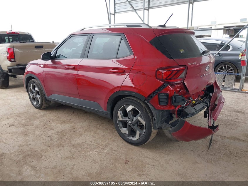 2023 Hyundai Venue Limited VIN: KMHRC8A31PU225189 Lot: 38897105