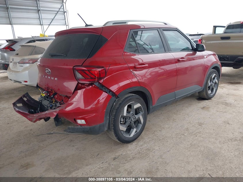 2023 Hyundai Venue Limited VIN: KMHRC8A31PU225189 Lot: 38897105