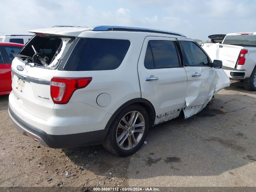 2016 Ford Explorer Limited VIN: 1FM5K7F82GGB11233 Lot: 38897112