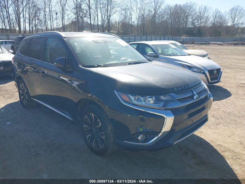 2018 Mitsubishi Outlander Phev Gt VIN: JA4J24A56JZ031678 Lot: 38897134