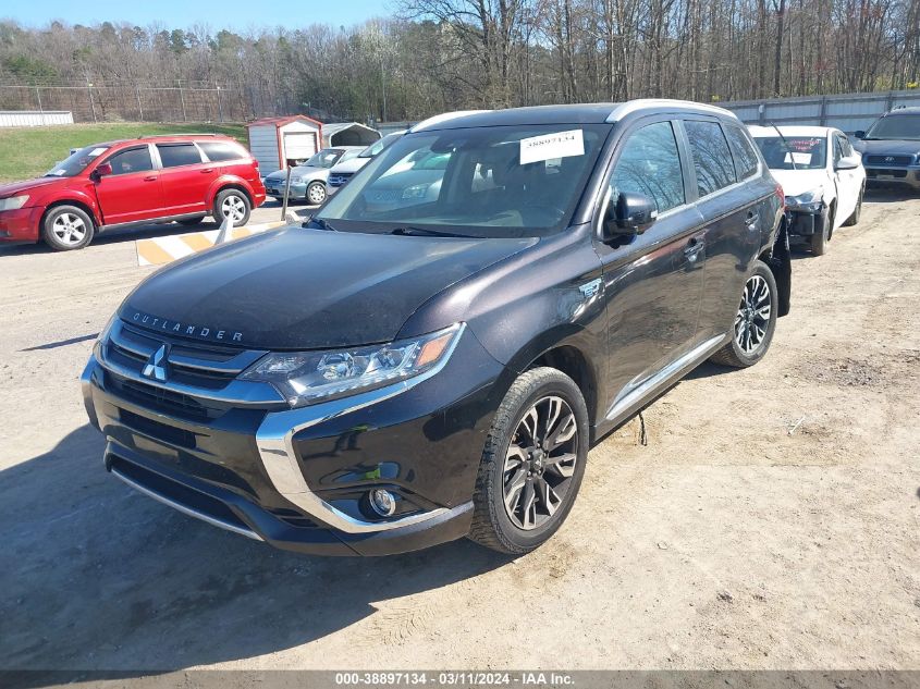 2018 Mitsubishi Outlander Phev Gt VIN: JA4J24A56JZ031678 Lot: 38897134