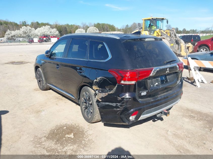 2018 Mitsubishi Outlander Phev Gt VIN: JA4J24A56JZ031678 Lot: 38897134