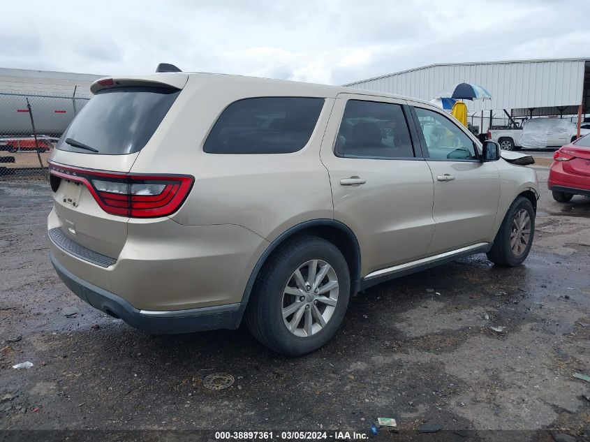 2014 Dodge Durango Sxt VIN: 1C4RDHAG1EC317829 Lot: 38897361