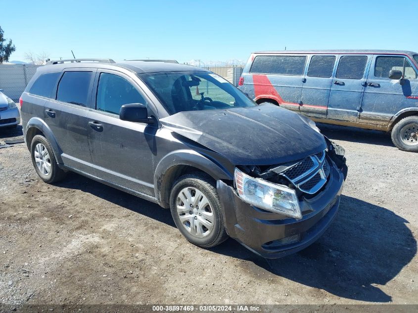 VIN 3C4PDCAB0JT257474 2018 DODGE JOURNEY no.1