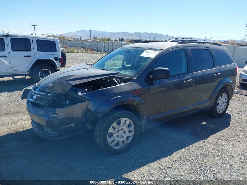 VIN 3C4PDCAB0JT257474 2018 DODGE JOURNEY no.2