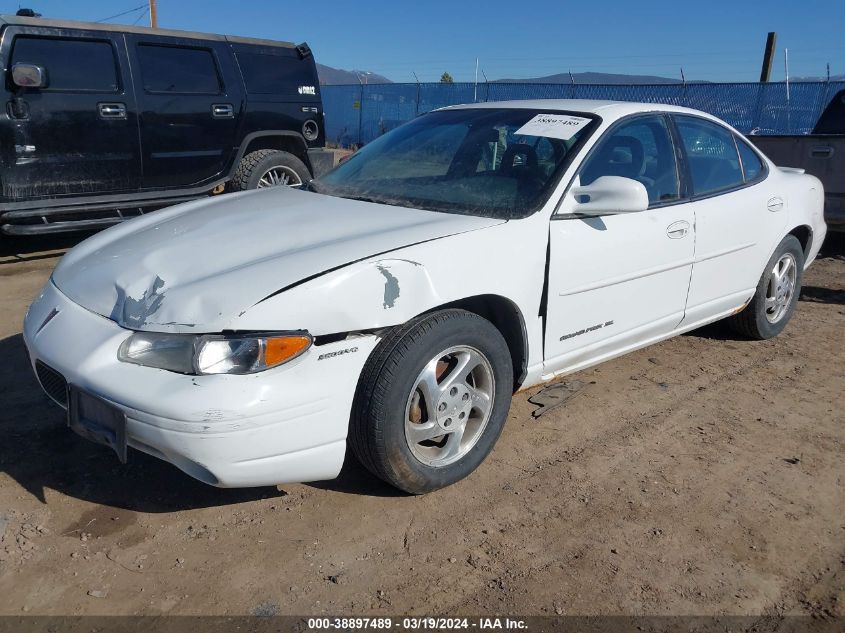 1999 Pontiac Grand Prix Se VIN: 1G2WJ52K8XF202261 Lot: 38897489