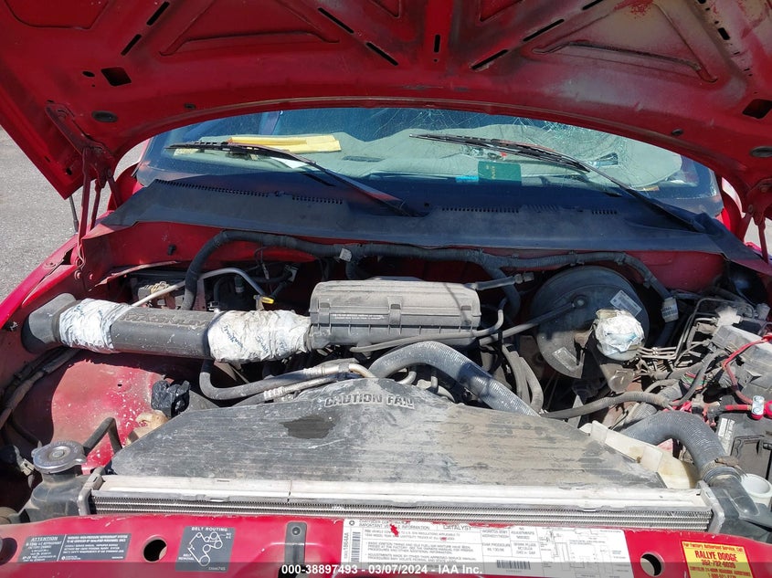 1998 Dodge Ram 1500 St VIN: 3B7HC12Y1WM289155 Lot: 38897493