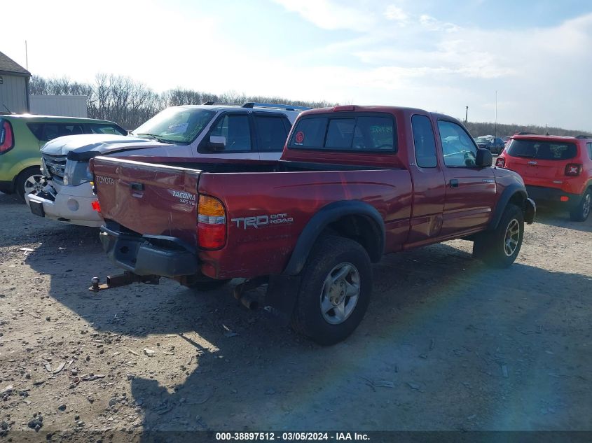 2001 Toyota Tacoma Base V6 VIN: 5TEWN72N21Z781585 Lot: 38897512