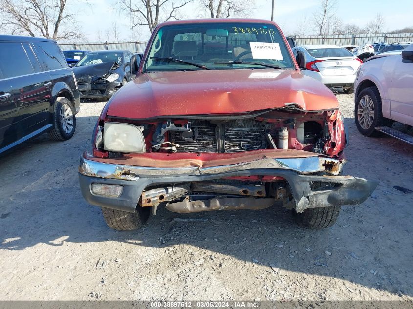 2001 Toyota Tacoma Base V6 VIN: 5TEWN72N21Z781585 Lot: 38897512