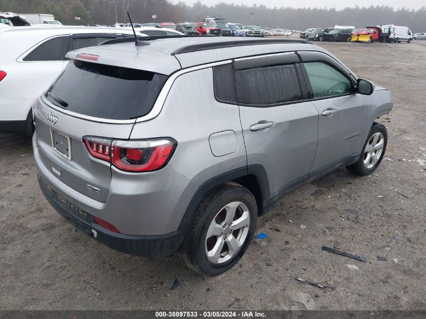 2018 Jeep Compass Latitude 4X4 VIN: 3C4NJDBBXJT482912 Lot: 38897533