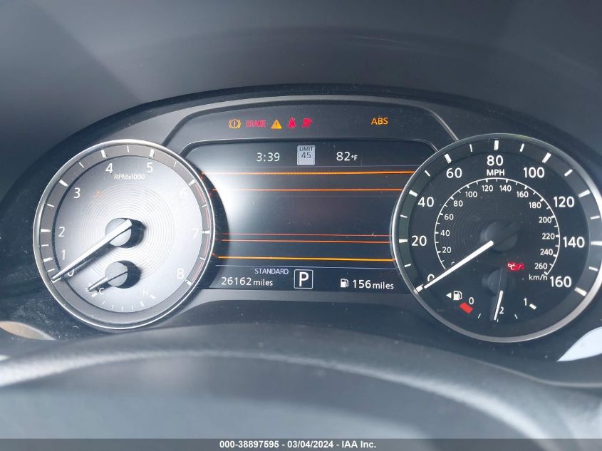 VIN 3PCAJ5CA2MF111322 2021 INFINITI QX50 SENSORY