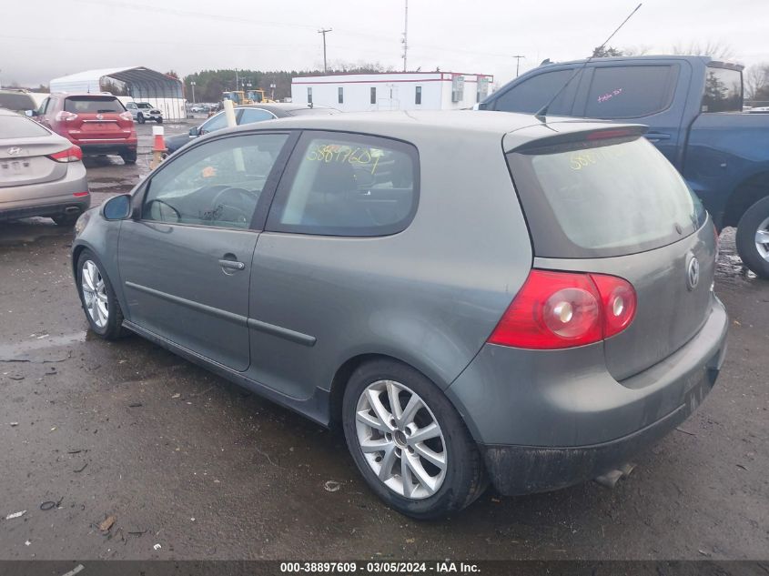 2007 Volkswagen Rabbit 2-Door VIN: WVWBR71K47W110208 Lot: 38897609