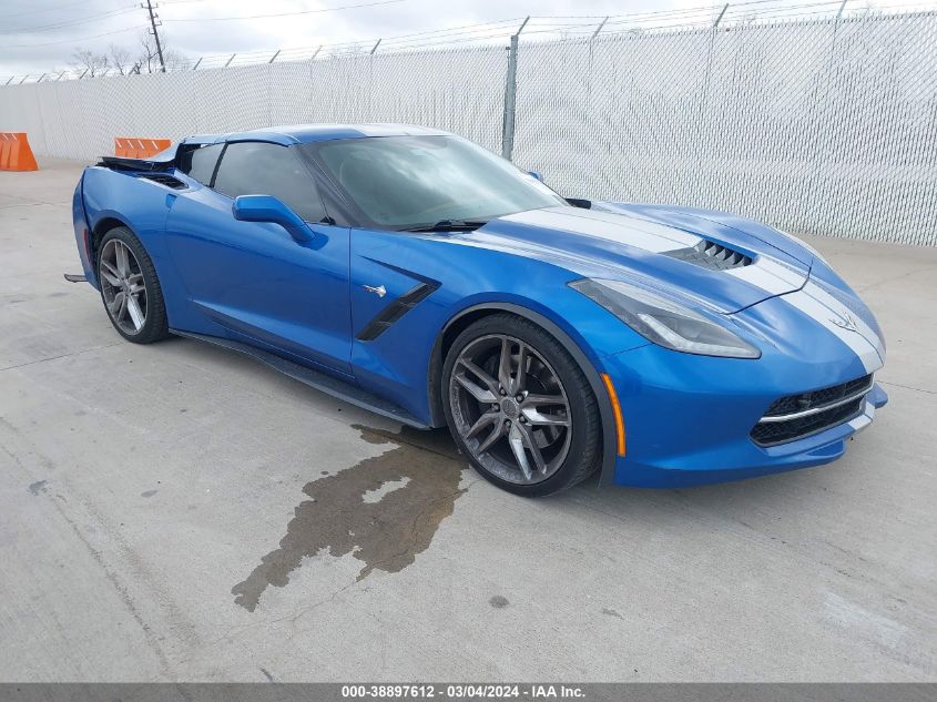 2016 Chevrolet Corvette Stingray Z51 VIN: 1G1YM2D78G5113324 Lot: 38897612