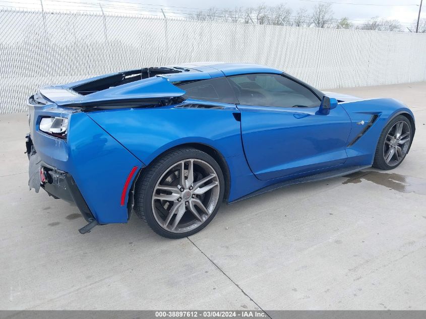 2016 Chevrolet Corvette Stingray Z51 VIN: 1G1YM2D78G5113324 Lot: 38897612