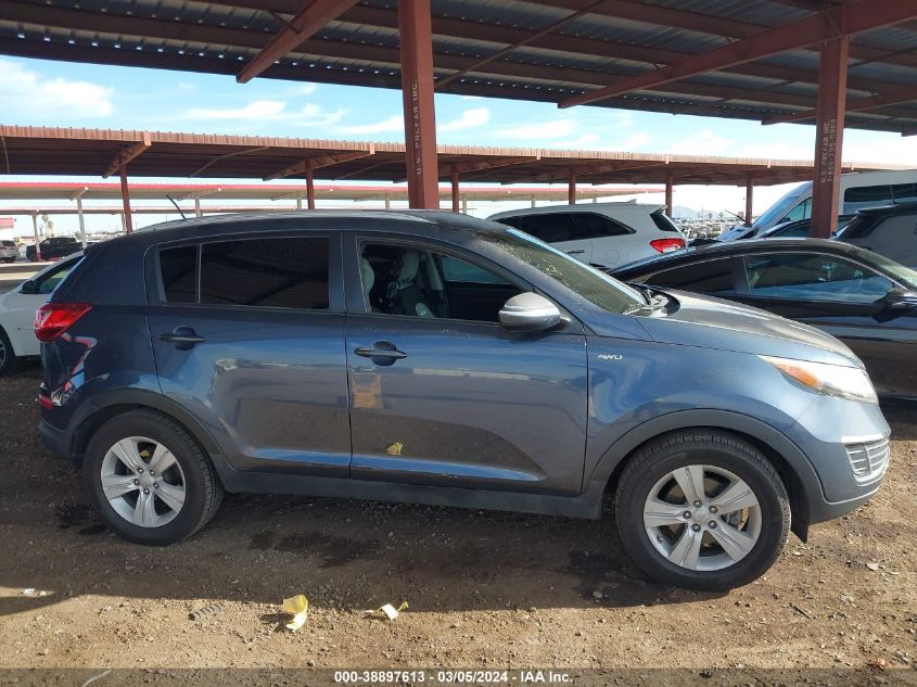 2012 Kia Sportage Lx VIN: 0KNDPBCA21C733001 Lot: 38897613