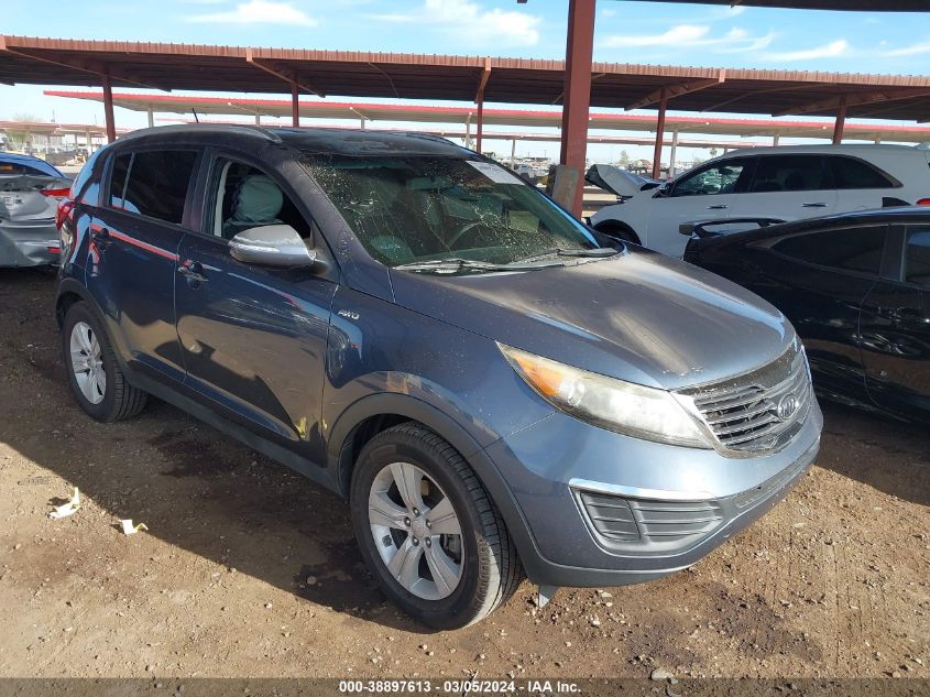 2012 Kia Sportage Lx VIN: 0KNDPBCA21C733001 Lot: 38897613