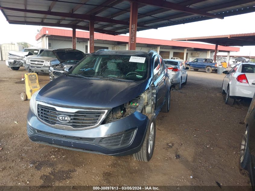 2012 Kia Sportage Lx VIN: 0KNDPBCA21C733001 Lot: 38897613