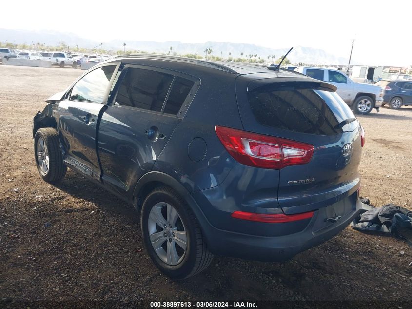 2012 Kia Sportage Lx VIN: 0KNDPBCA21C733001 Lot: 38897613