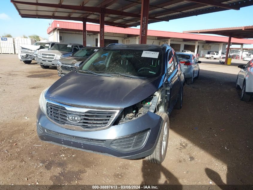 2012 Kia Sportage Lx VIN: 0KNDPBCA21C733001 Lot: 38897613