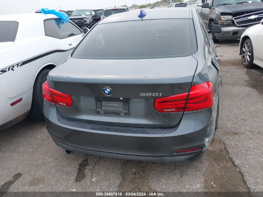 2018 BMW 320I VIN: WBA8E1G55JNU91632 Lot: 38897615