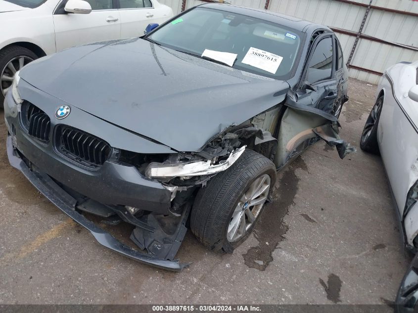 2018 BMW 320I VIN: WBA8E1G55JNU91632 Lot: 38897615