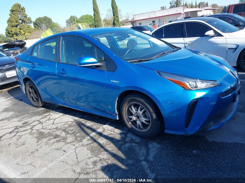 2022 Toyota Prius Le VIN: JTDKAMFU0N3157329 Lot: 38897747