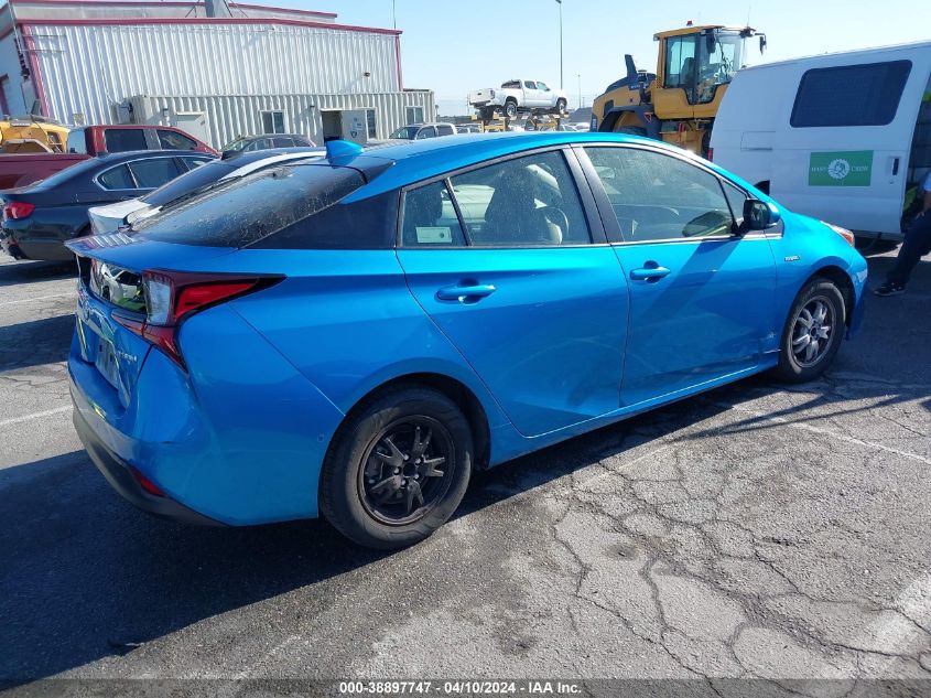 2022 Toyota Prius Le VIN: JTDKAMFU0N3157329 Lot: 38897747