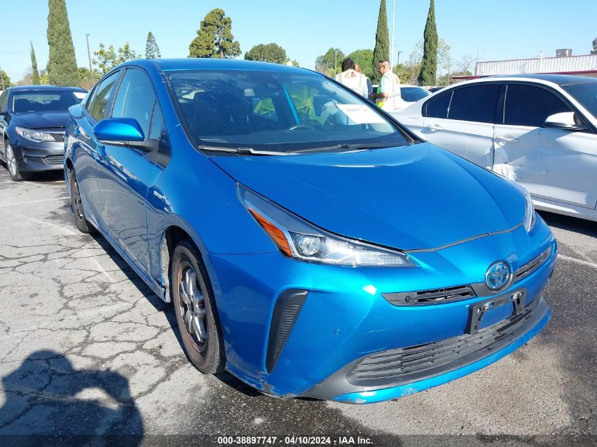 2022 Toyota Prius Le VIN: JTDKAMFU0N3157329 Lot: 38897747