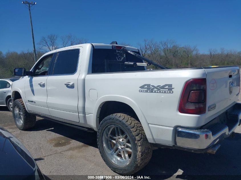 2019 Ram 1500 Longhorn 4X4 5'7 Box VIN: 1C6SRFKT3KN595190 Lot: 38897906