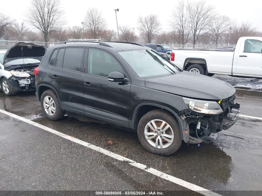 2017 VOLKSWAGEN TIGUAN S/LIMITED - WVGBV7AX6HK041212