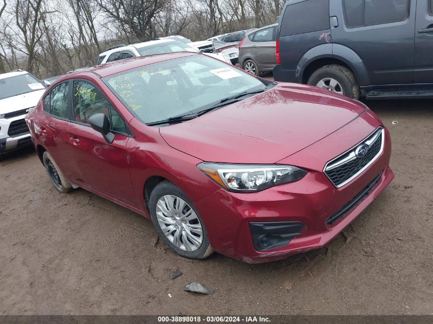 2019 SUBARU IMPREZA - 4S3GKAA65K3621009