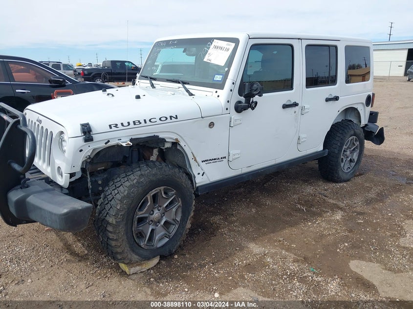 2017 JEEP WRANGLER UNLIMITED RUBICON 4X4 - 1C4BJWFG8HL652985