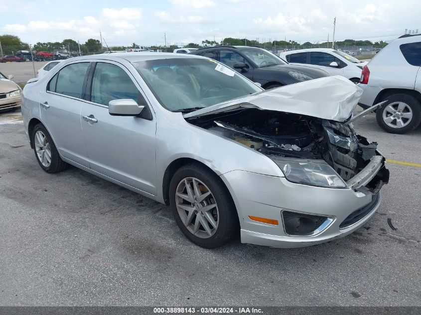 2012 Ford Fusion Sel VIN: 3FAHP0JA3CR444036 Lot: 38898143