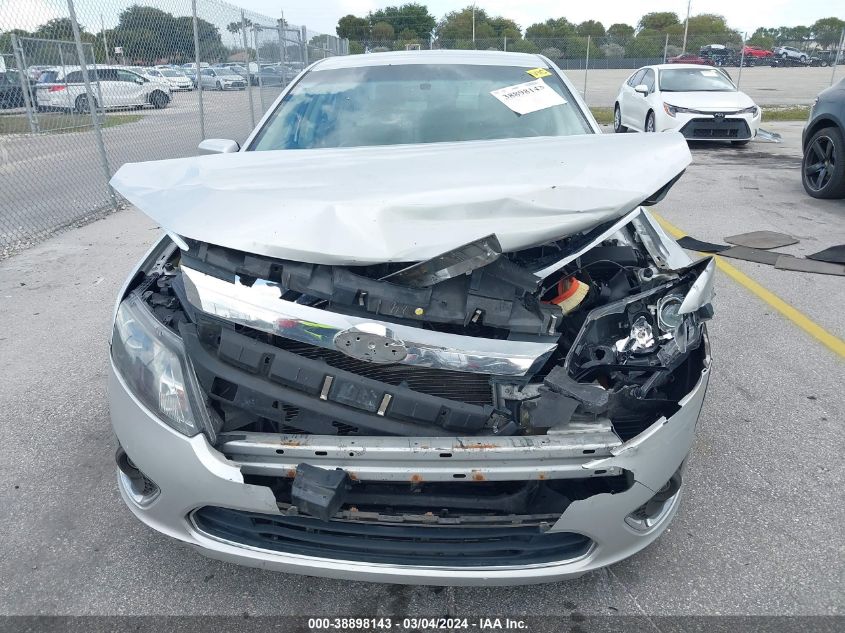 2012 Ford Fusion Sel VIN: 3FAHP0JA3CR444036 Lot: 38898143