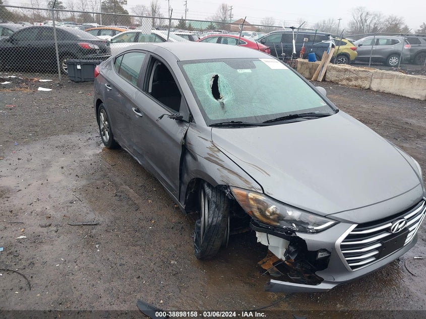 VIN 5NPD84LF1JH272787 2018 HYUNDAI ELANTRA SEL