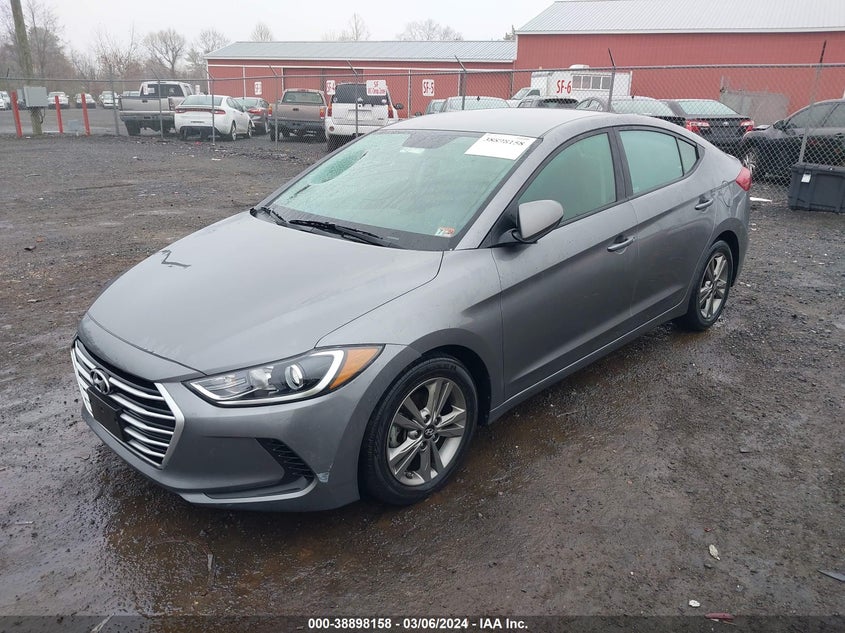VIN 5NPD84LF1JH272787 2018 HYUNDAI ELANTRA SEL