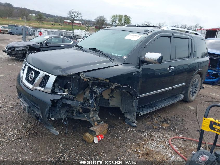 2015 Nissan Armada Platinum VIN: 5N1BA0NF7FN605966 Lot: 38898179