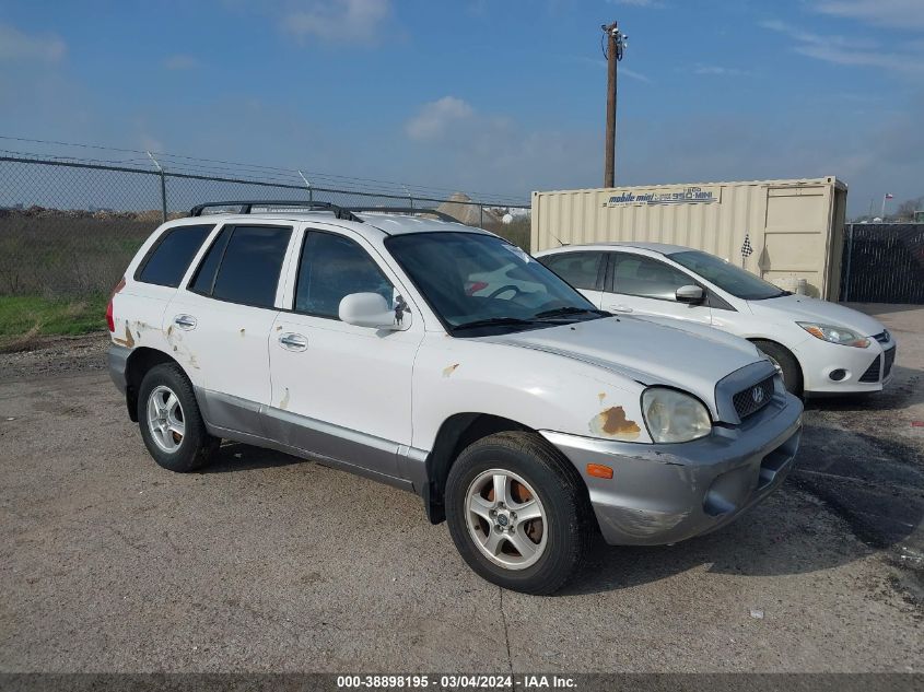 2002 Hyundai Santa Fe Gls/Lx VIN: KM8SC13D32U334440 Lot: 38898195