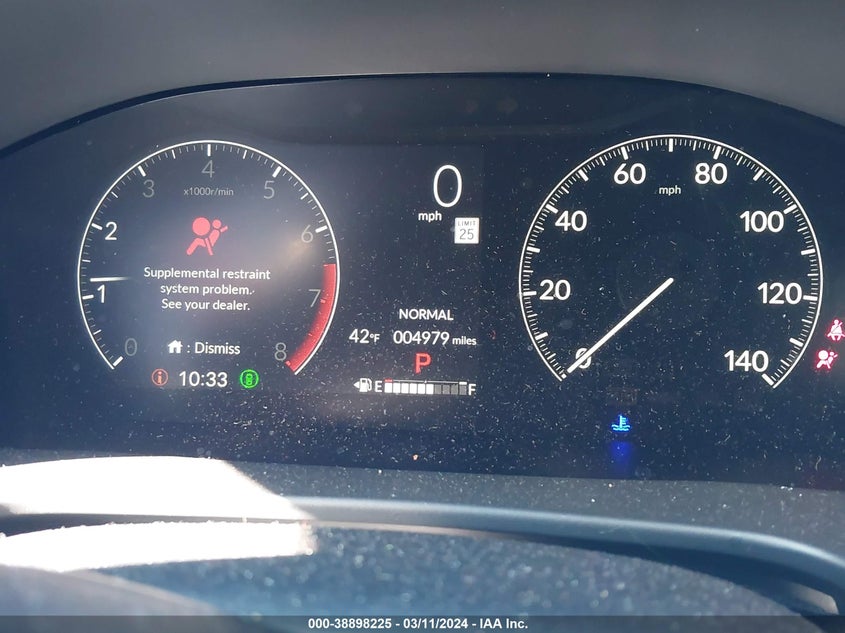 2024 HONDA CR-V 1.5L I-4 DI, DOHC, V(VIN: 2HKRS4H48RH422601