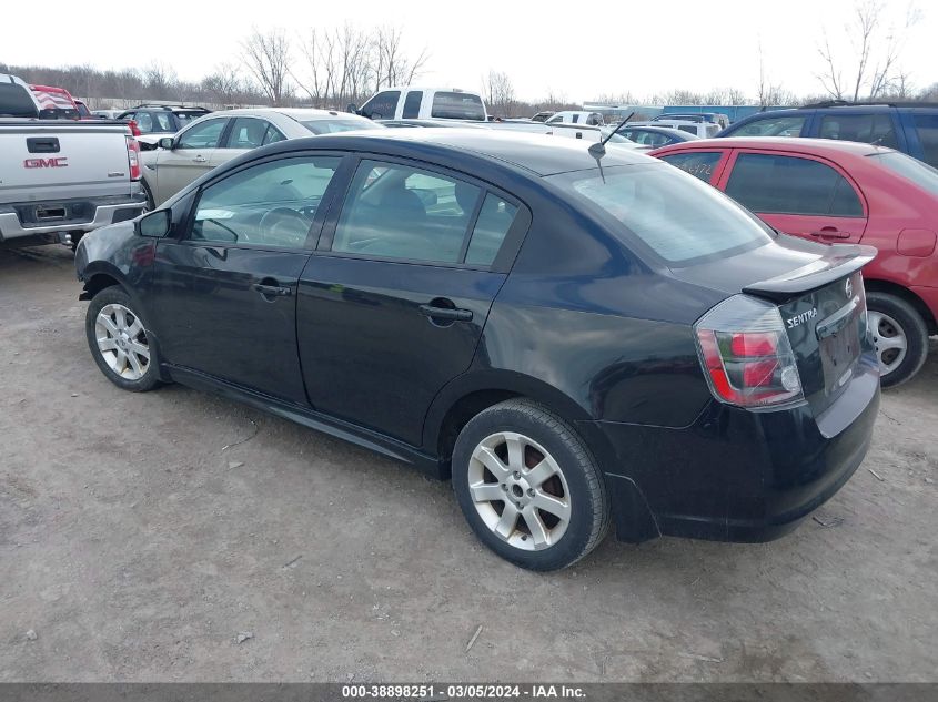 2010 Nissan Sentra 2.0Sr VIN: 3N1AB6AP6AL714042 Lot: 38898251