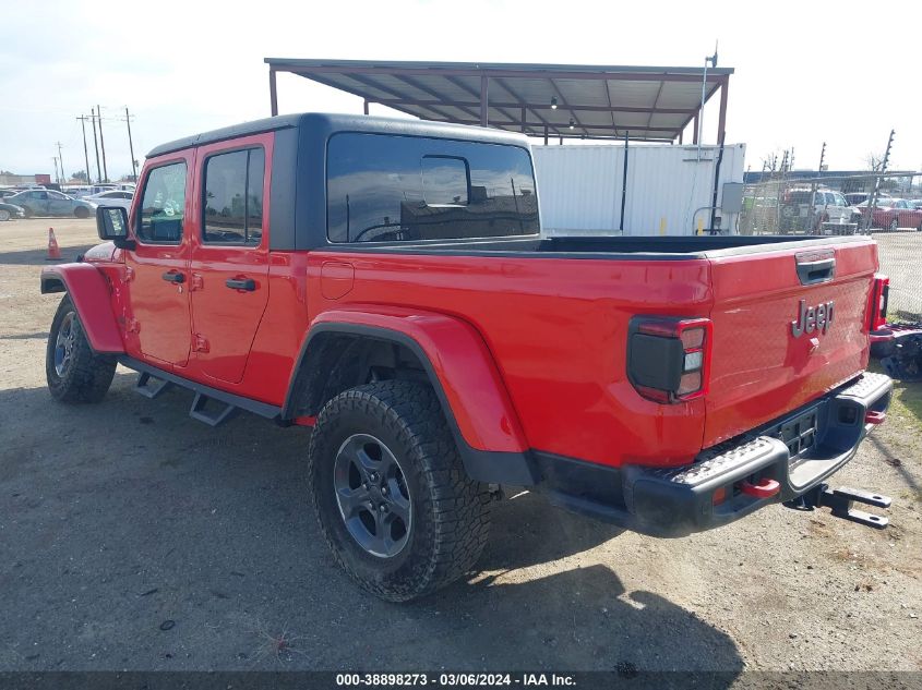 2020 Jeep Gladiator Rubicon 4X4 VIN: 1C6JJTBG1LL155342 Lot: 38898273