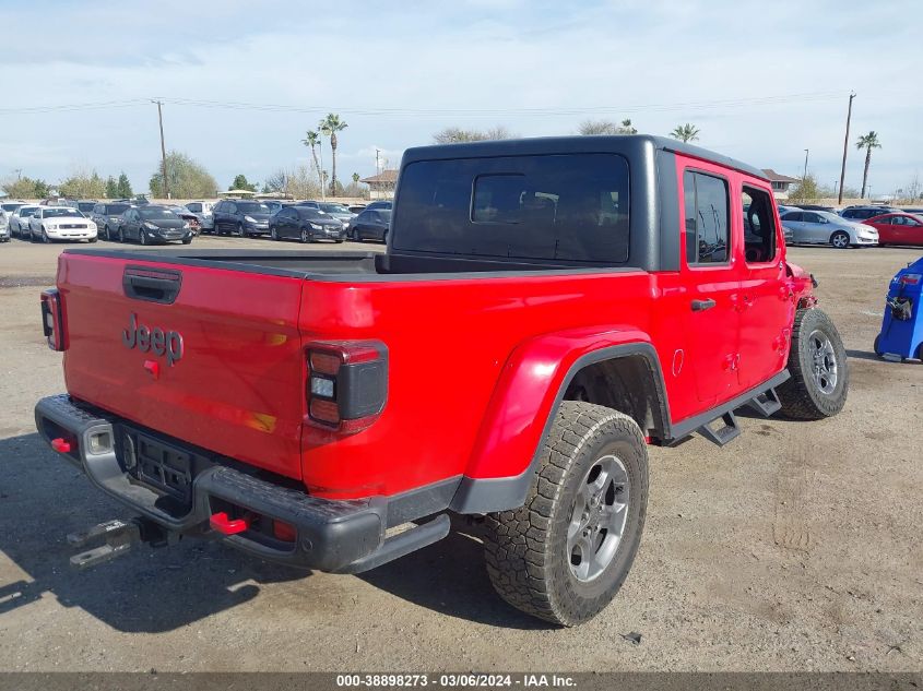 2020 Jeep Gladiator Rubicon 4X4 VIN: 1C6JJTBG1LL155342 Lot: 38898273