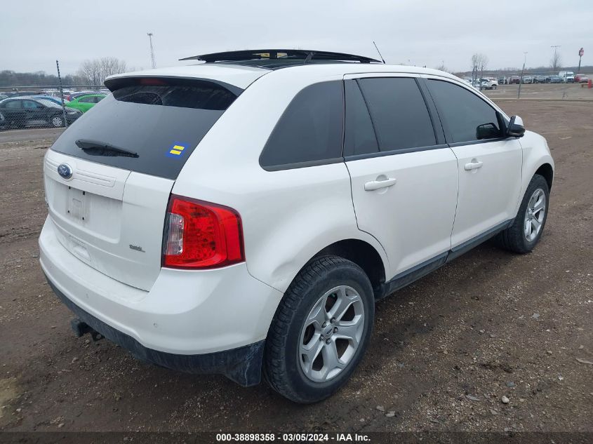 2012 Ford Edge Sel VIN: 2FMDK3JC5CBA50977 Lot: 38898358