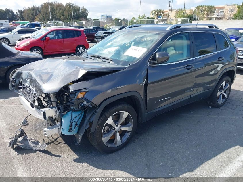 2020 Jeep Cherokee Limited Fwd VIN: 1C4PJLDB3LD610786 Lot: 40787327