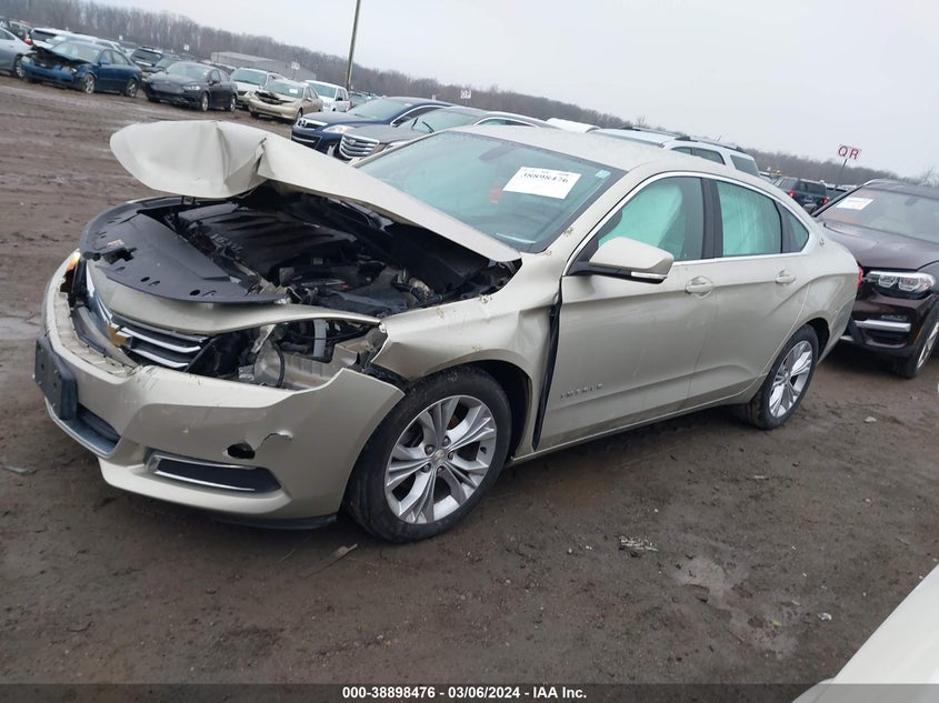 2014 CHEVROLET IMPALA LT - 2G1125S35E9253405
