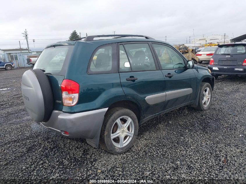 2003 Toyota Rav4 VIN: JTEHH20V530189036 Lot: 38898524