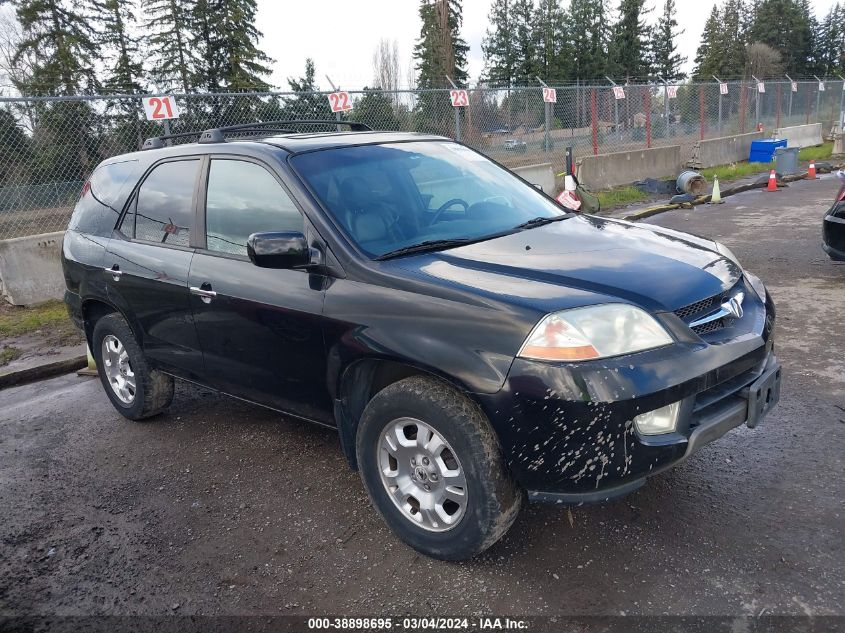 2002 Acura Mdx VIN: 2HNYD18482H509170 Lot: 38898695