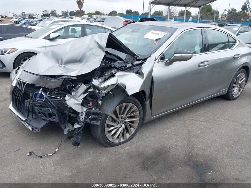 2019 LEXUS ES 300H VIN: JTHB21B10K2027297