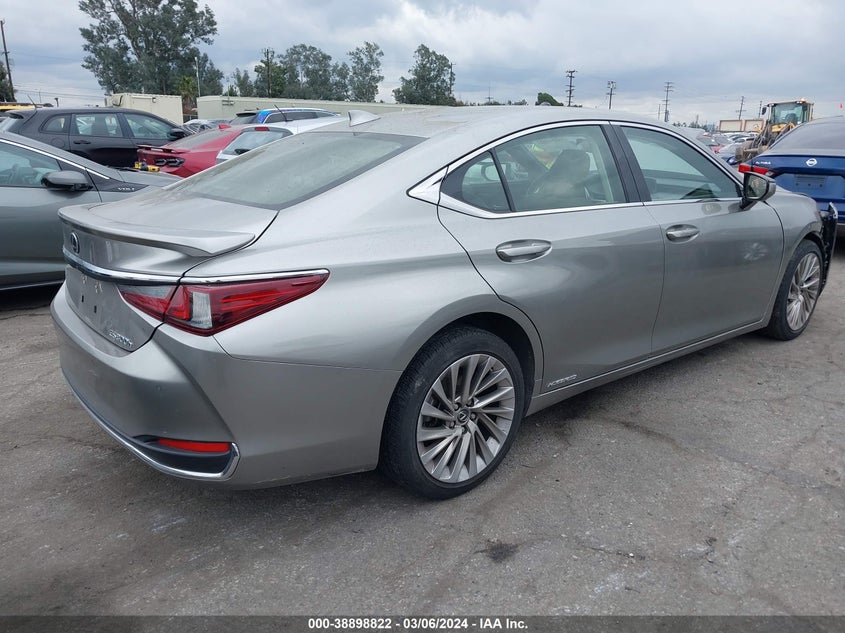 2019 LEXUS ES 300H VIN: JTHB21B10K2027297